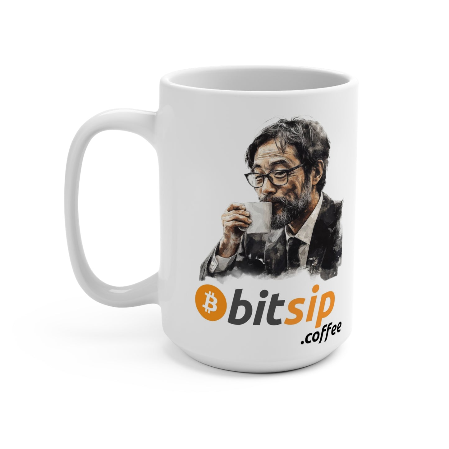 Bitsip Coffee Mug 15oz