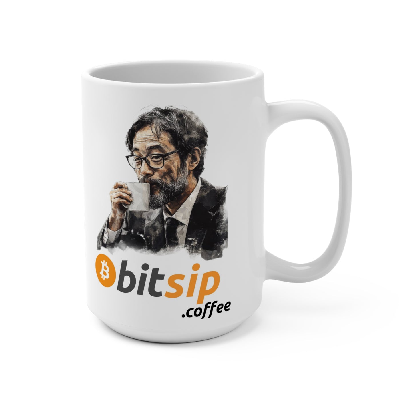 Bitsip Coffee Mug 15oz