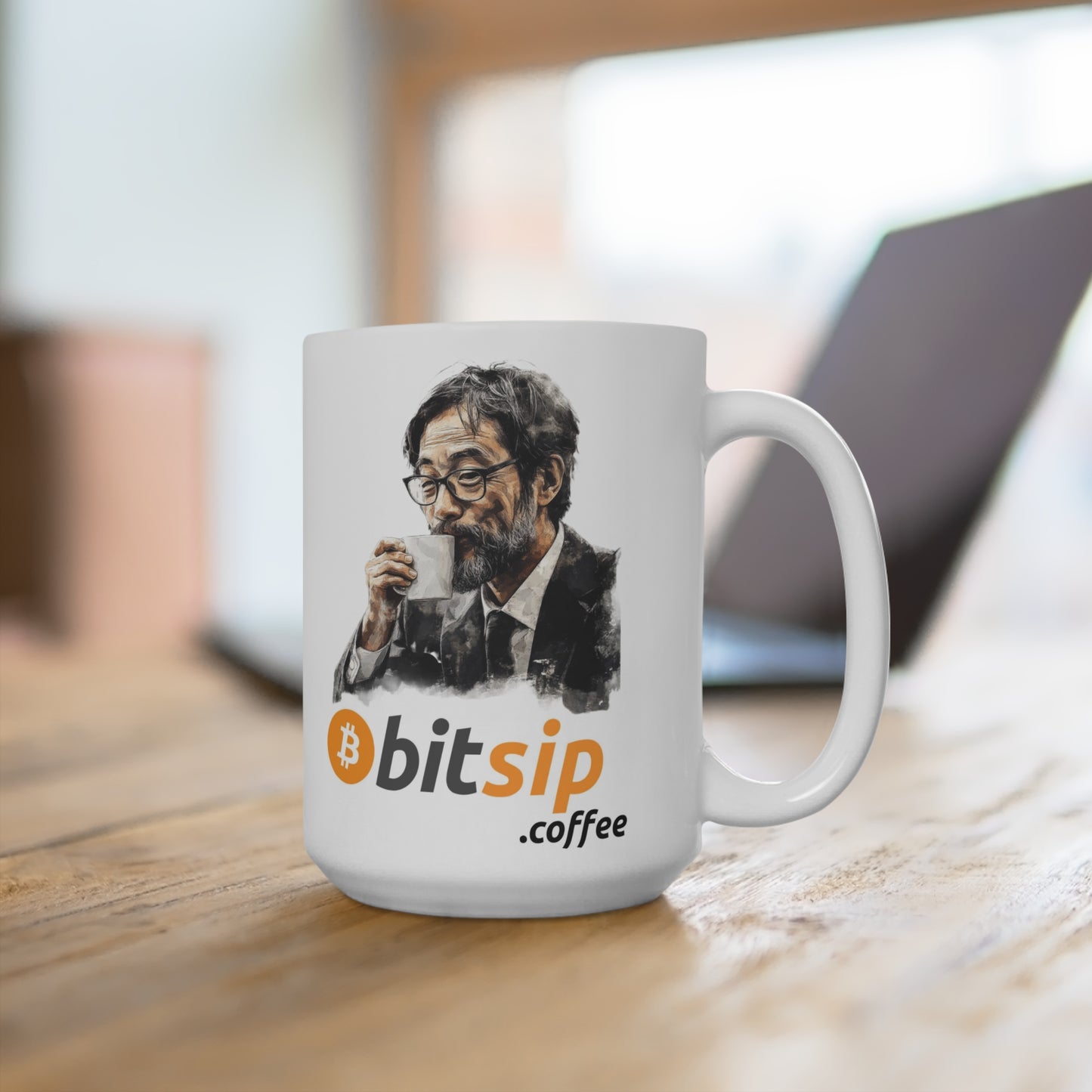 Bitsip Coffee Mug 15oz